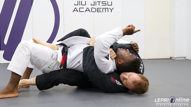 Escaping the Back Take When Opponent Turns to Half Guard