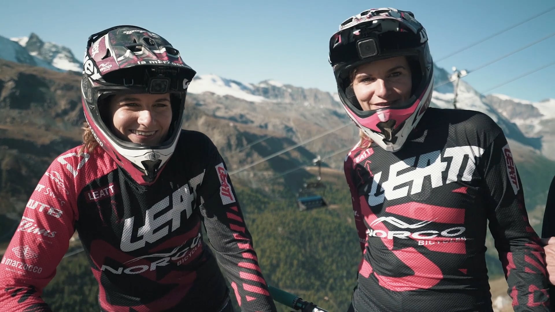 EWS Zermatt- behind the race tape with the Gehrig Twins