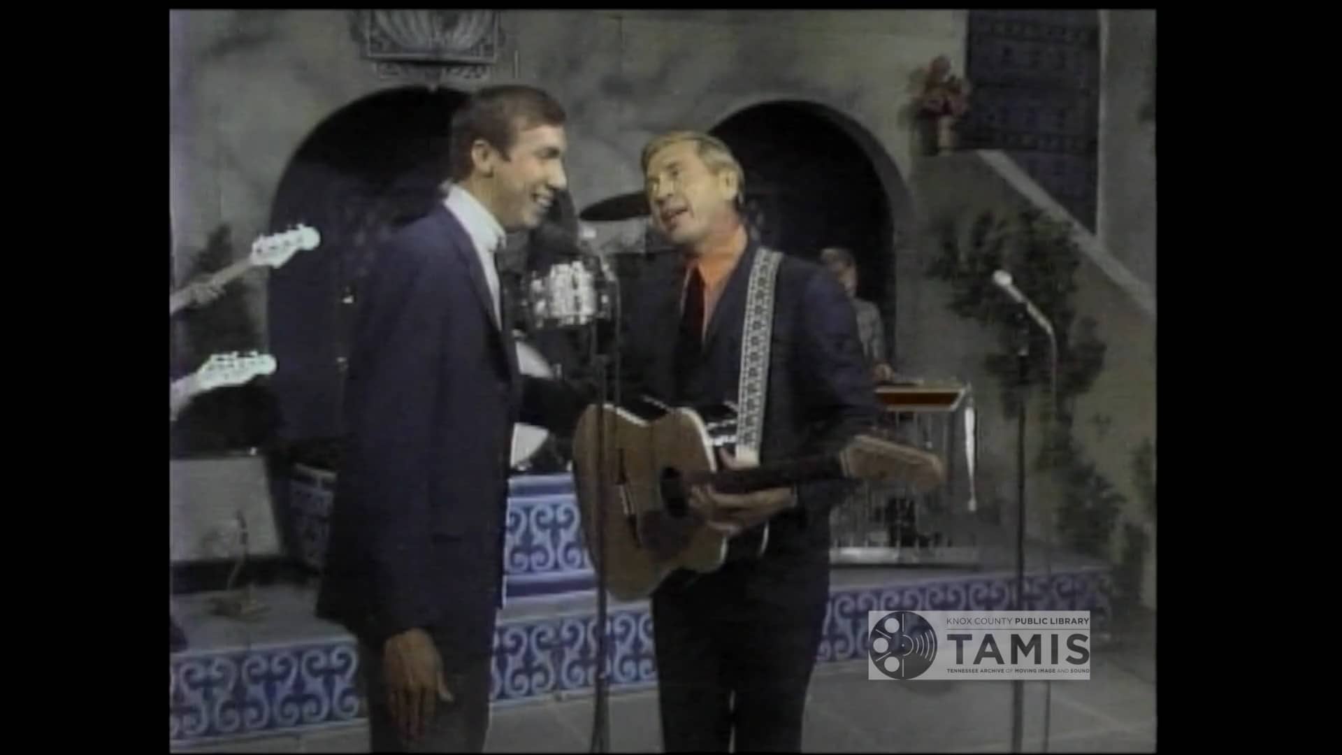 Buck Owens with son Buddy Alan and Waylon Jennings 1969 on Vimeo