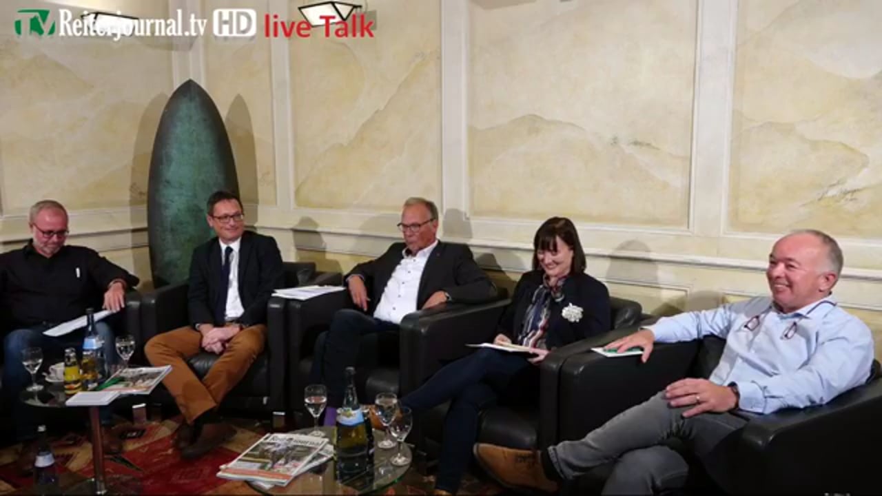 Reiterjournal LIVE Talk: Wie konkurrenzfähig ist das deutsche Turniersportsystem? (24. September 2019)