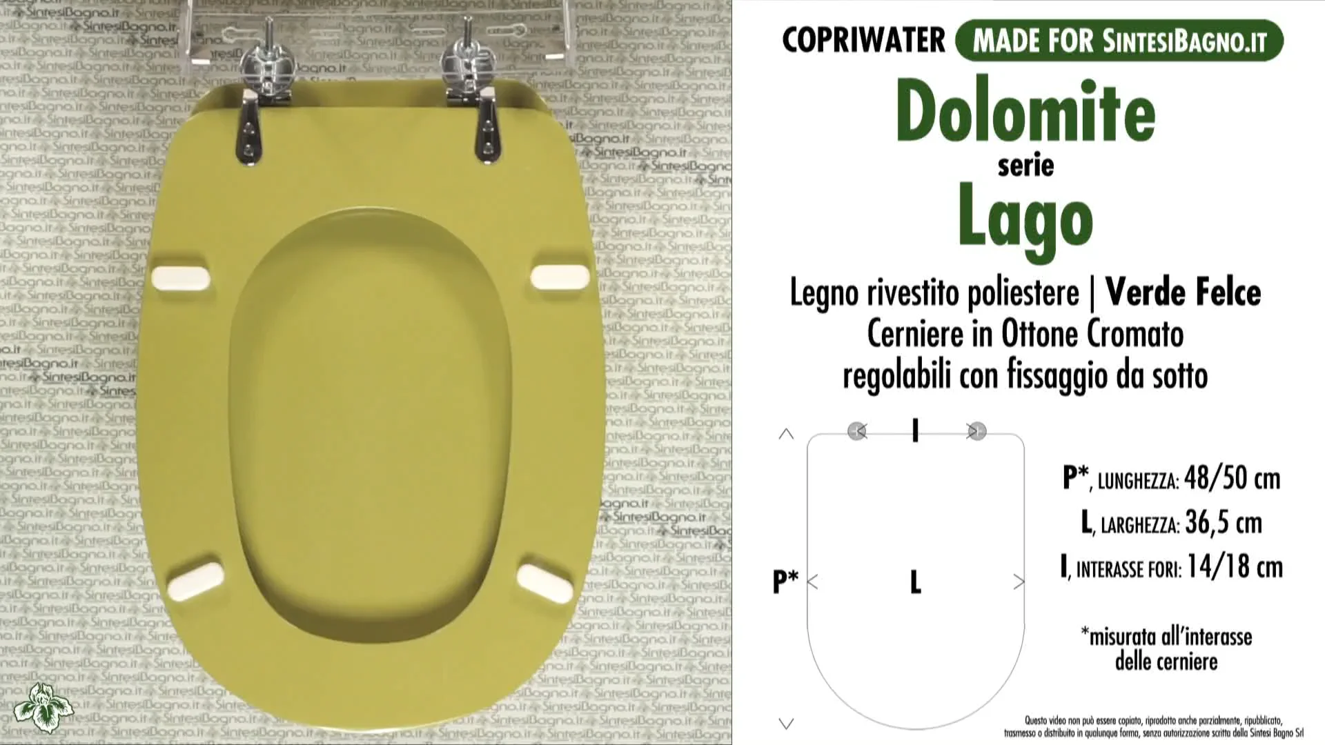 I copriwater DEDICATI serie CLODIA della DOLOMITE! Vi spieghiamo le  differenze! on Vimeo