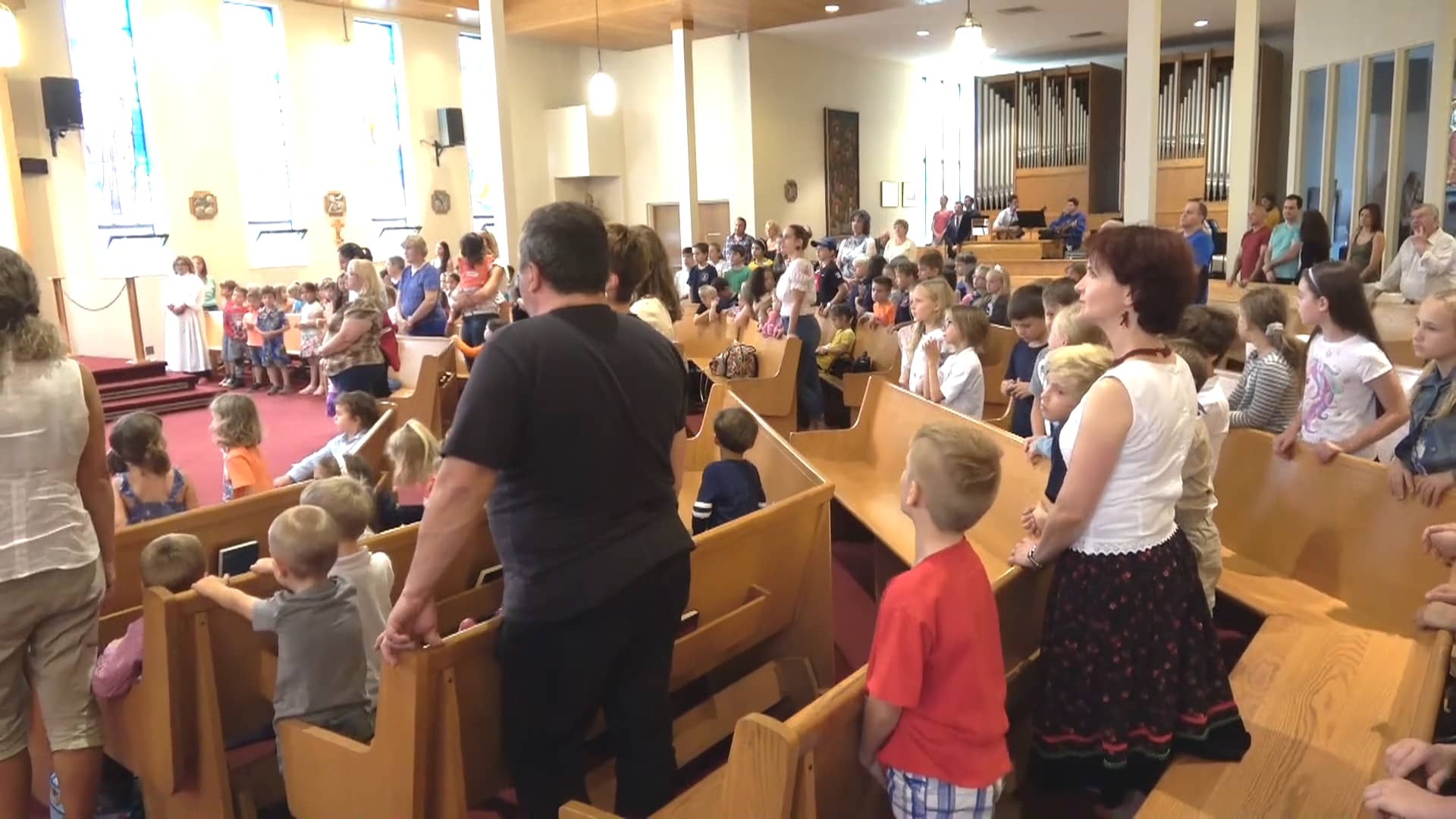 Veni Sancte tanévnyitó mise a Szent Erzsébet templomban Toronto 2019 09 ...