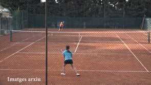 El Club Tennis l'Escala juga un partit internacional contra un equip belga
