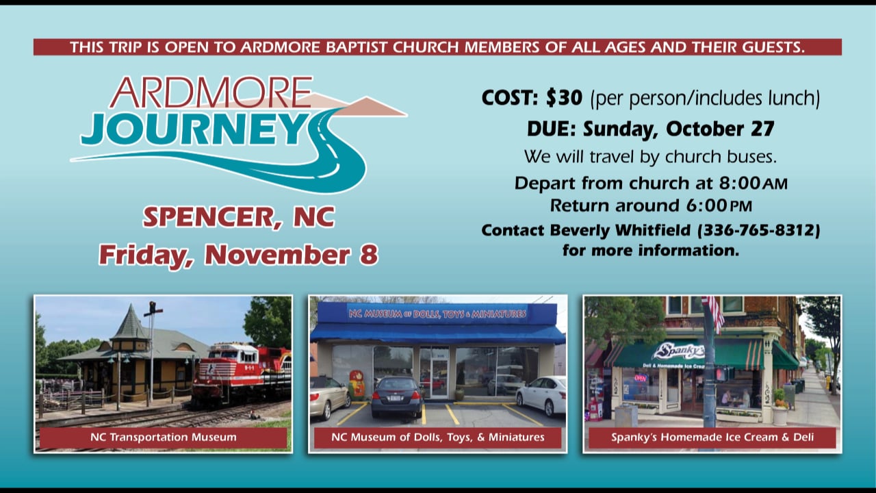 Ardmore Notices 092919 on Vimeo