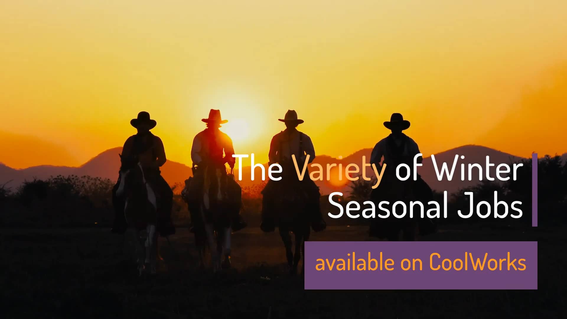 The Variety of Winter Seasonal Jobs on Vimeo