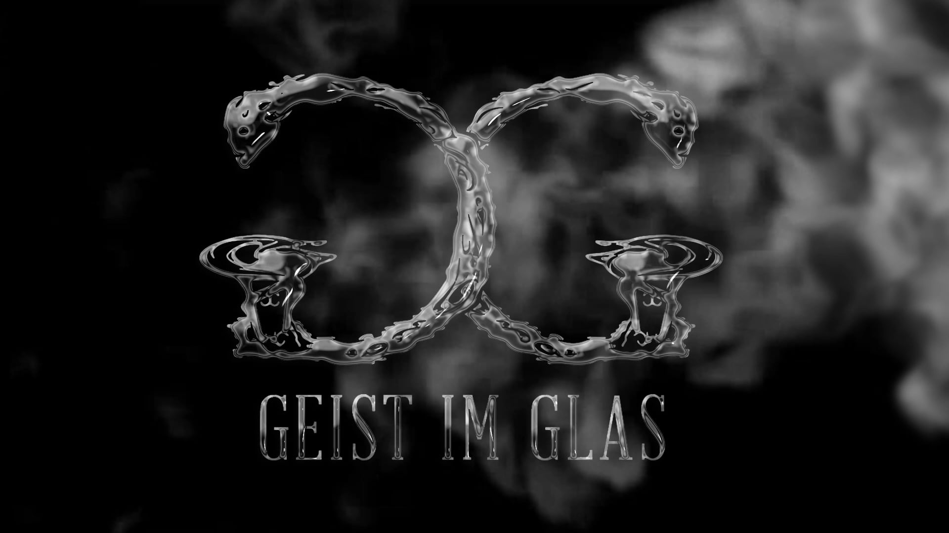 Geist glas logo reveal