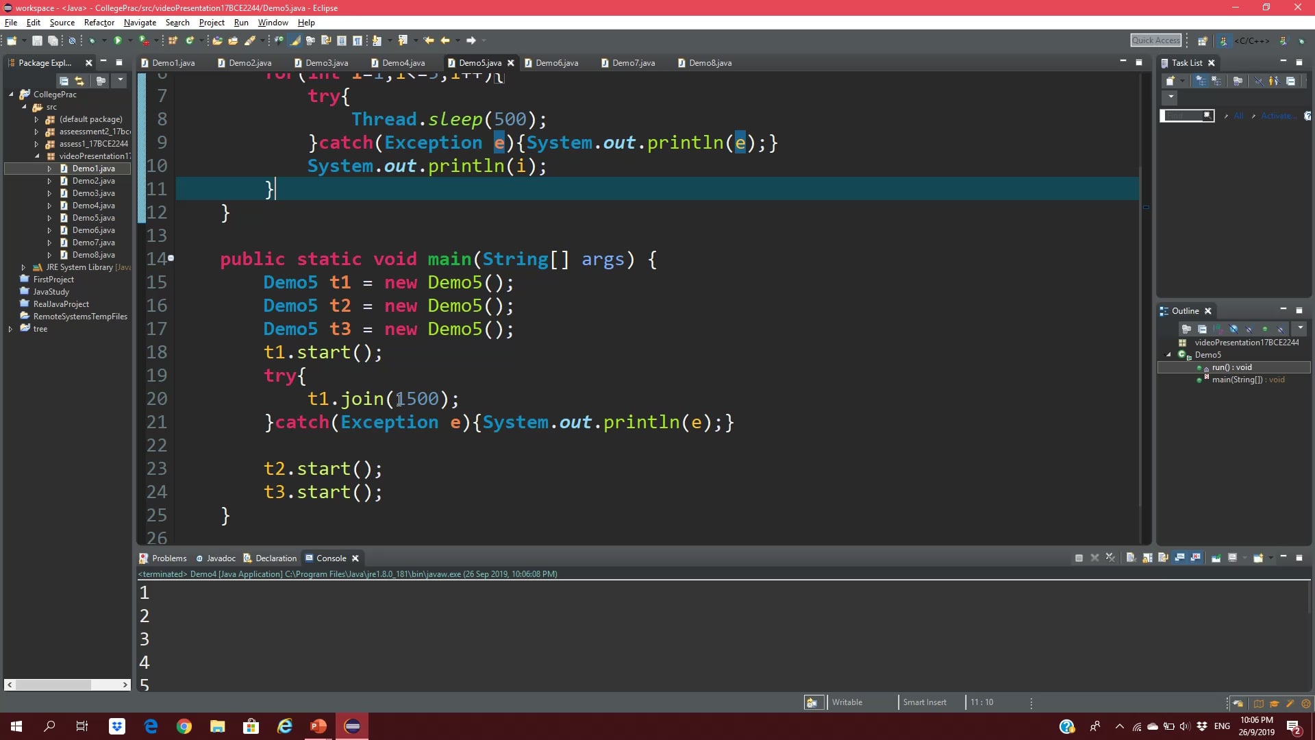 Multithreading in Java on Vimeo