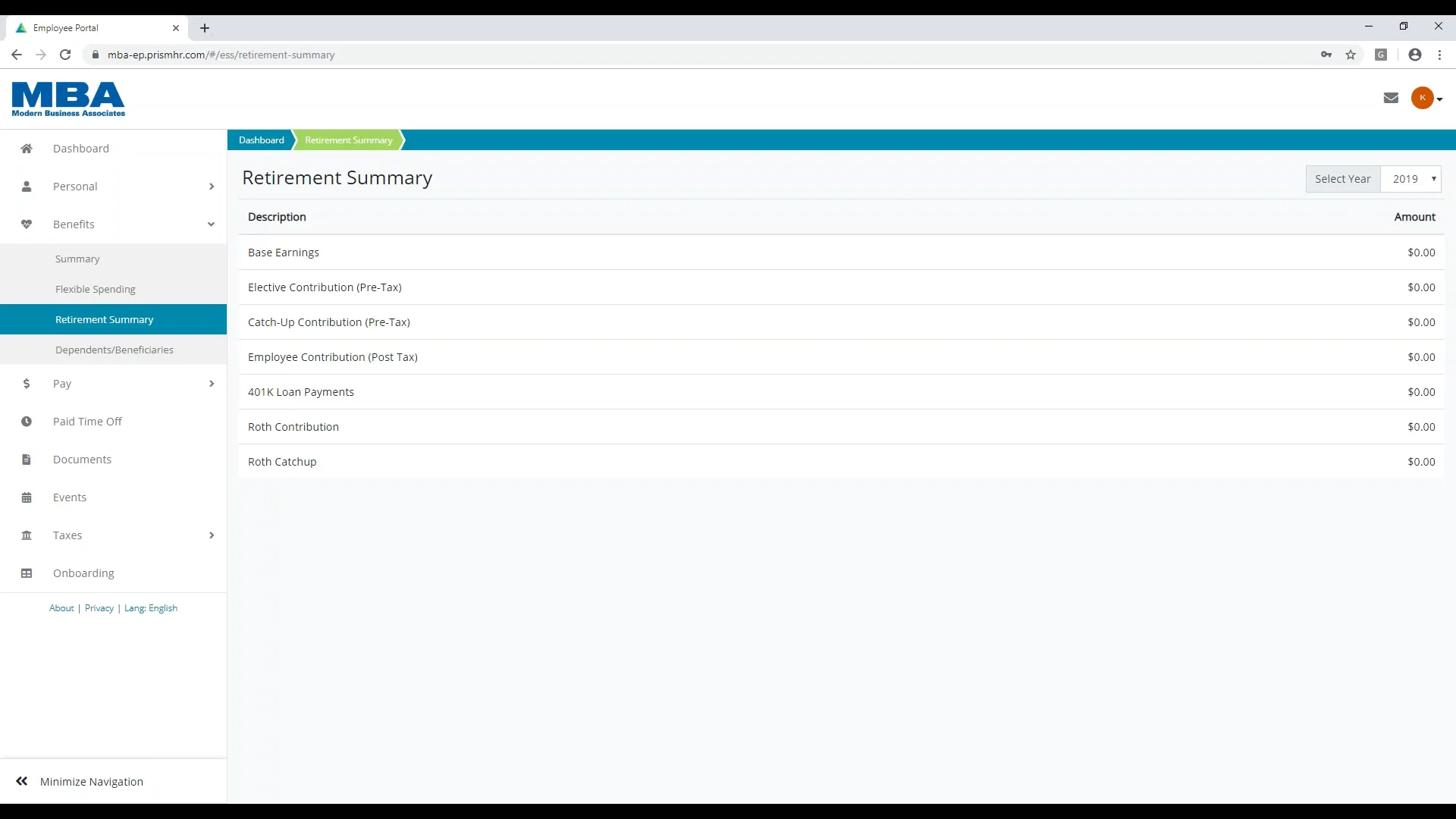 Employee Portal Overview on Vimeo