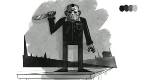Zombie Chickn (ink brushes), a Brush Add-On by Kassandra Escoe (Thumbnail 13 of 18)
