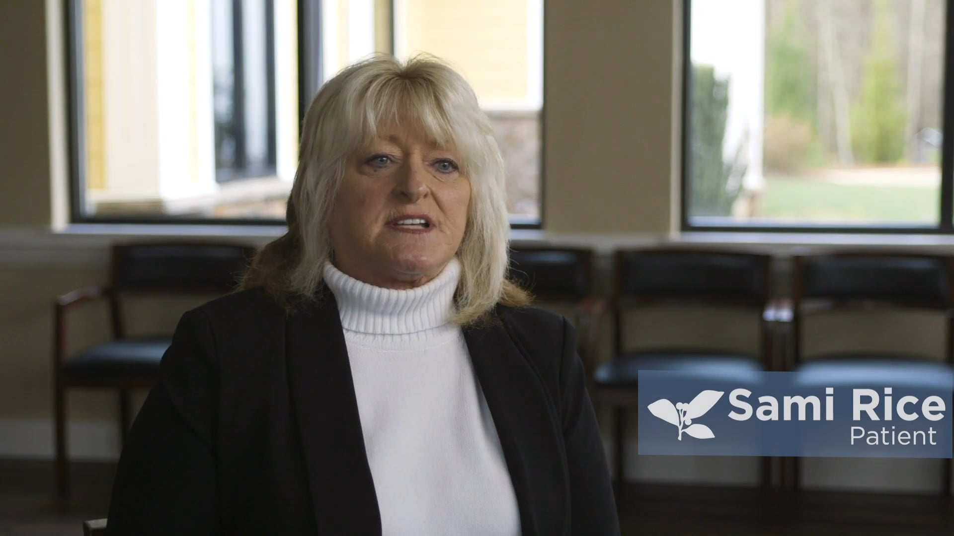 Patient Testimonial: Sami Rice on Vimeo