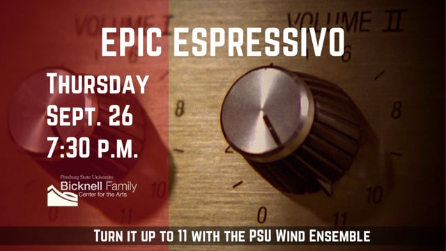 Wind Ensemble, "Epic Espressivo," 9-26-19