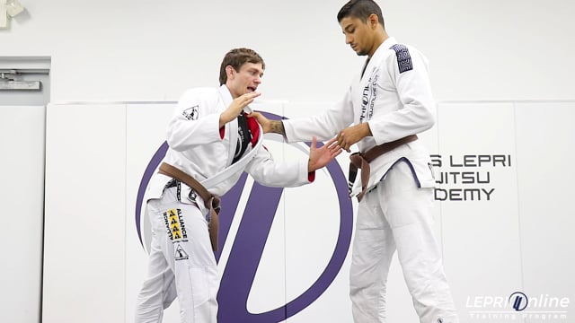 Single Leg Takedown Variation Entry