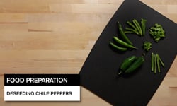 Deseeding Chile Peppers
