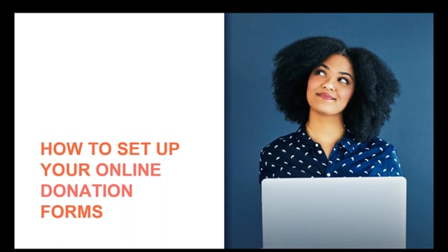 How To Set Up Your Online Donation Forms