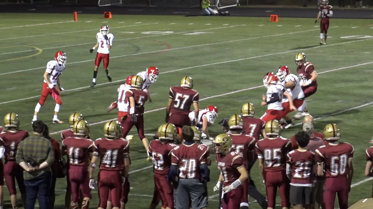 Spaulding vs Portsmouth Oyster River High School Football