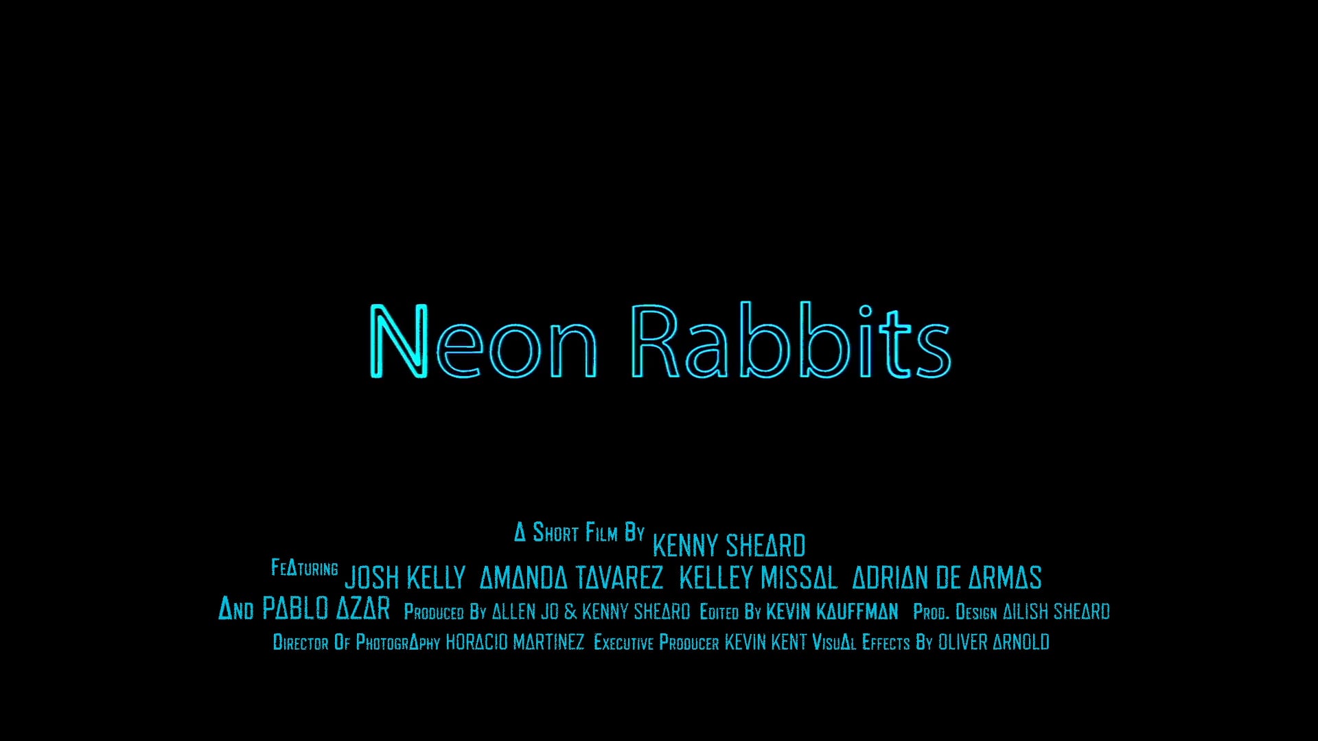 Neon Rabbits Trailer ( Run time 15:30 )