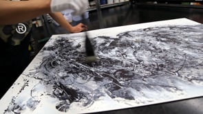The making of Hua Tunan's ‘Way of The Tiger’ Print