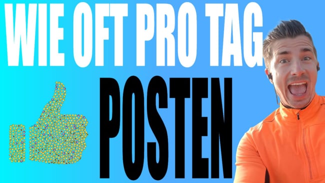 Wie oft pro Tag soll/darf ich posten?