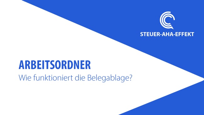 Wie funktioniert der Arbeitsordner?
