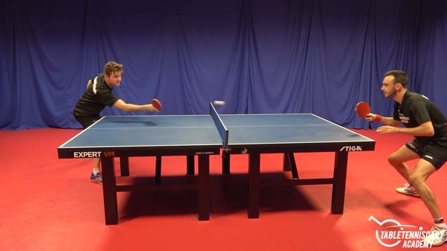 Serve And Return Anticipation Drill