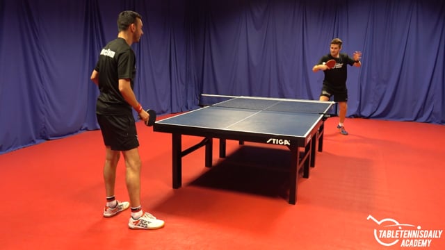 How To Attack High Balls On The Backhand Side