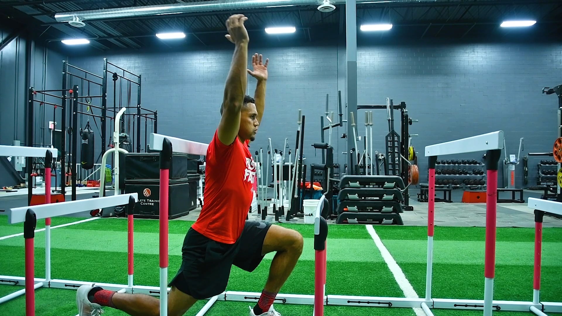 Phase 3 Hurdle Mobility Drills Lateral Hurdle Walk Over To Lateral