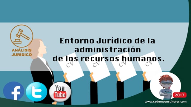 Entorno Jurídico de la Administración de los Recursos Humanos.