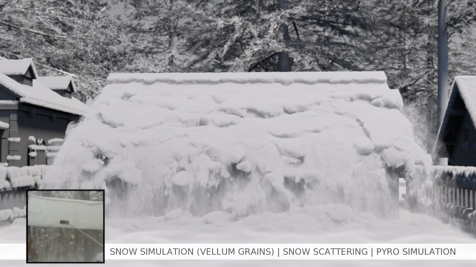 Snow Simulation Vellum