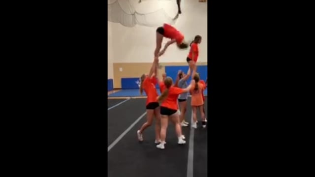 cheer stunts