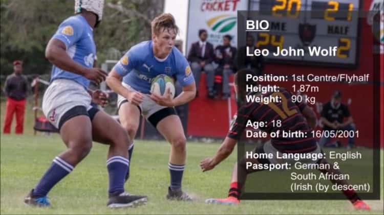 Leo Wolf Rugby Profile 2019 on Vimeo