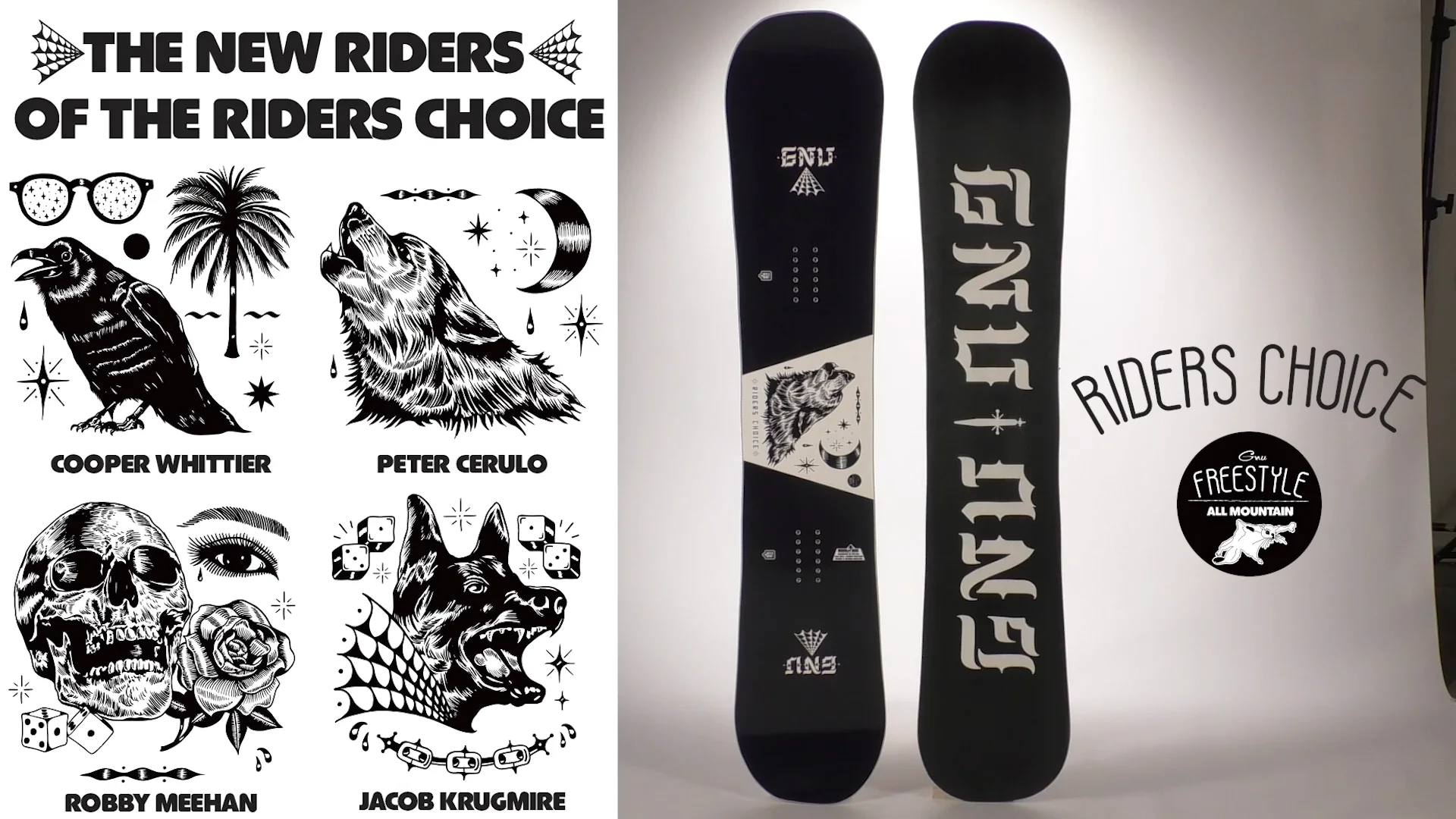 RIDERS CHOICE BLUE DENIM スノーボード　154.5 RIDERS CHOICE BLUE DENIM スノーボード 154.5 GNU Riders