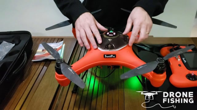 Montagem inicial - SwellPro SplashDrone 3 - Fisherman com PL2 (Unboxing)