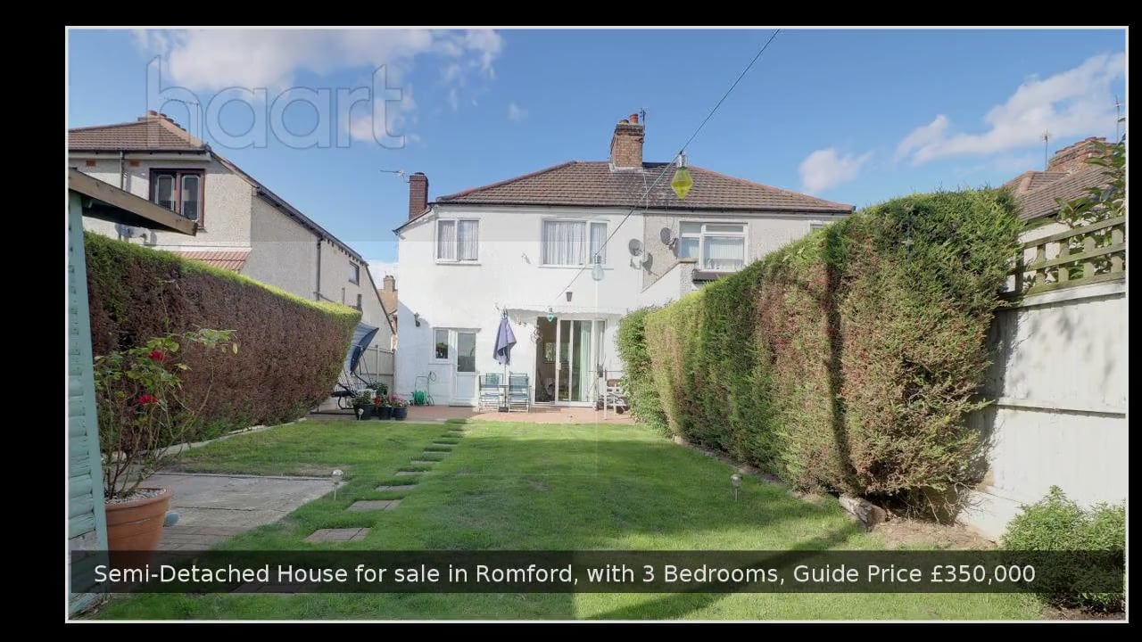 SemiDetached House for sale in Romford, with 3 Bedrooms on Vimeo
