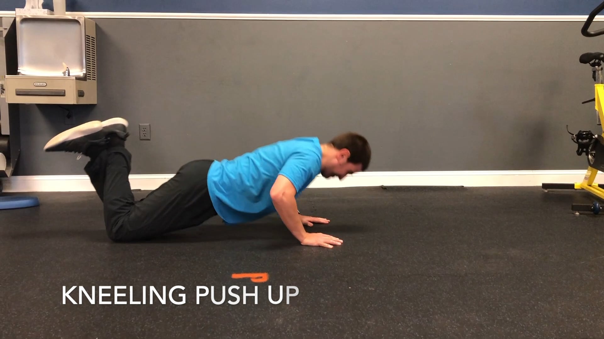 Kneeling Push Up