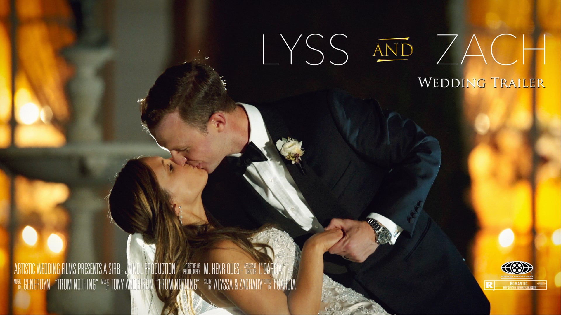 Rosecliff Mansion Wedding // Lyss + Zach's Wedding Trailer // Elegant Newport Wedding