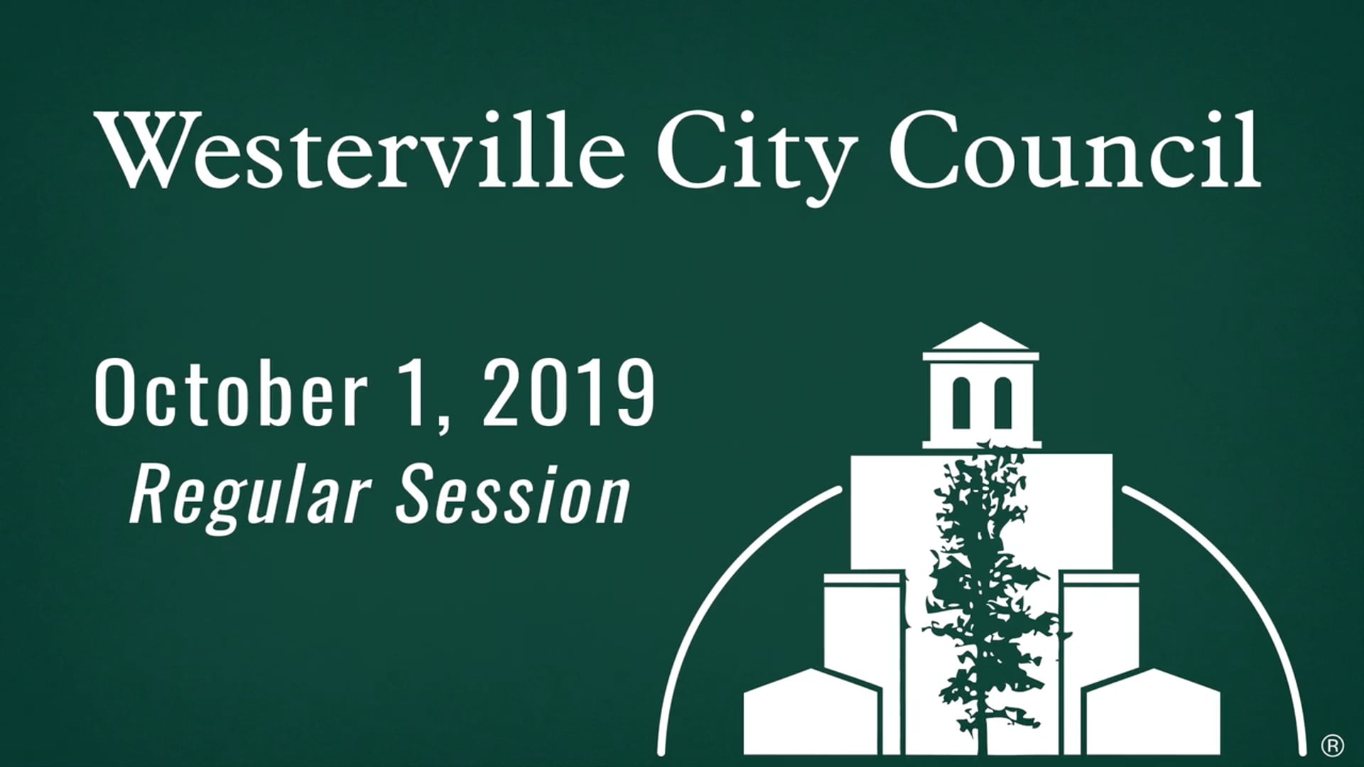 Westerville City Council: Oct. 1, 2019