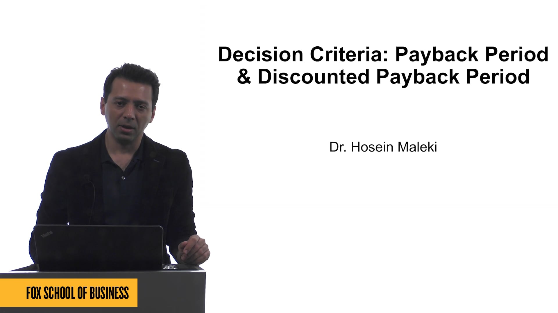 Decision Criteria: PBP and DPBP