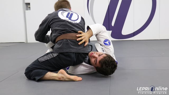 Armbar Defense to Side Control or Deep Half Guard