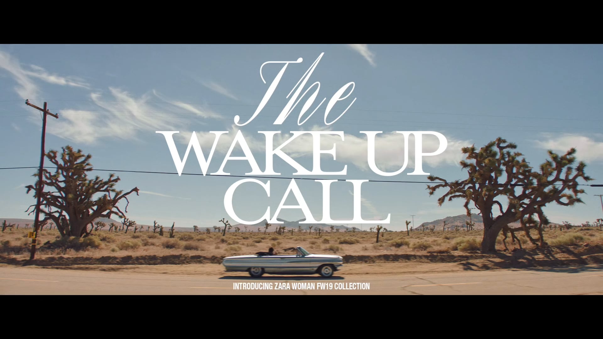 ZARA SCENES "THE WAKEUP CALL"