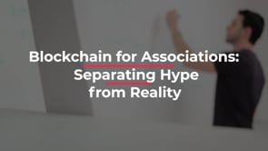 Blockchain for associations: Separating hype from reality