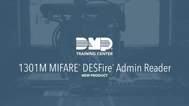 DMP Training Center: 1301M MIFARE DESfire Admin Reader