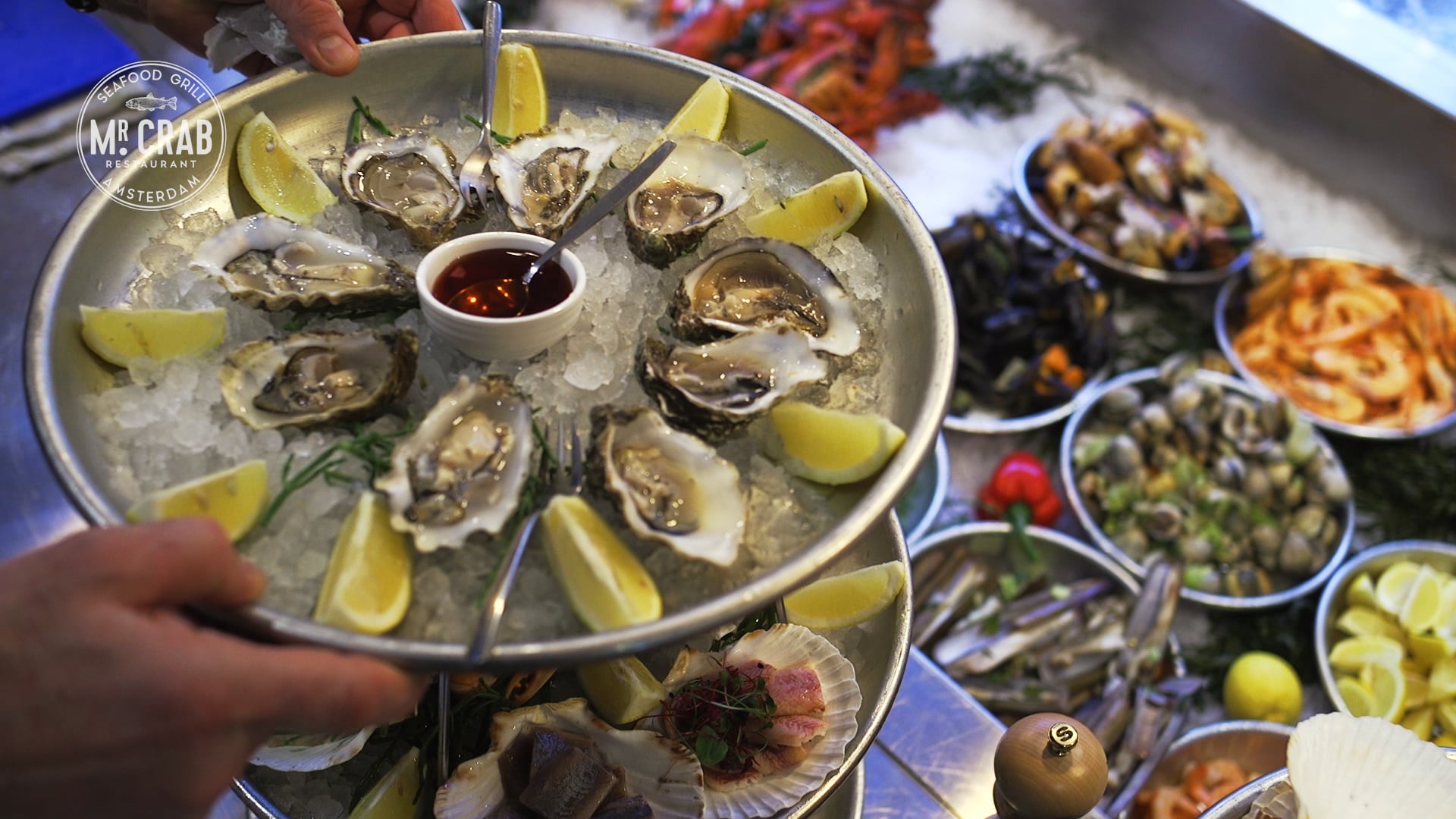 Promotiefilm voor Visrestaurant Mr. Crab te Amsterdam