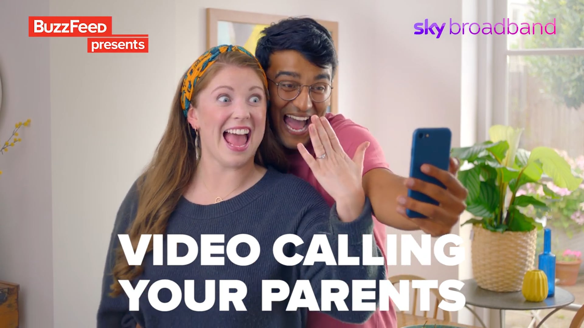 BuzzFeed and Sky Presents Video Calling Your Parents