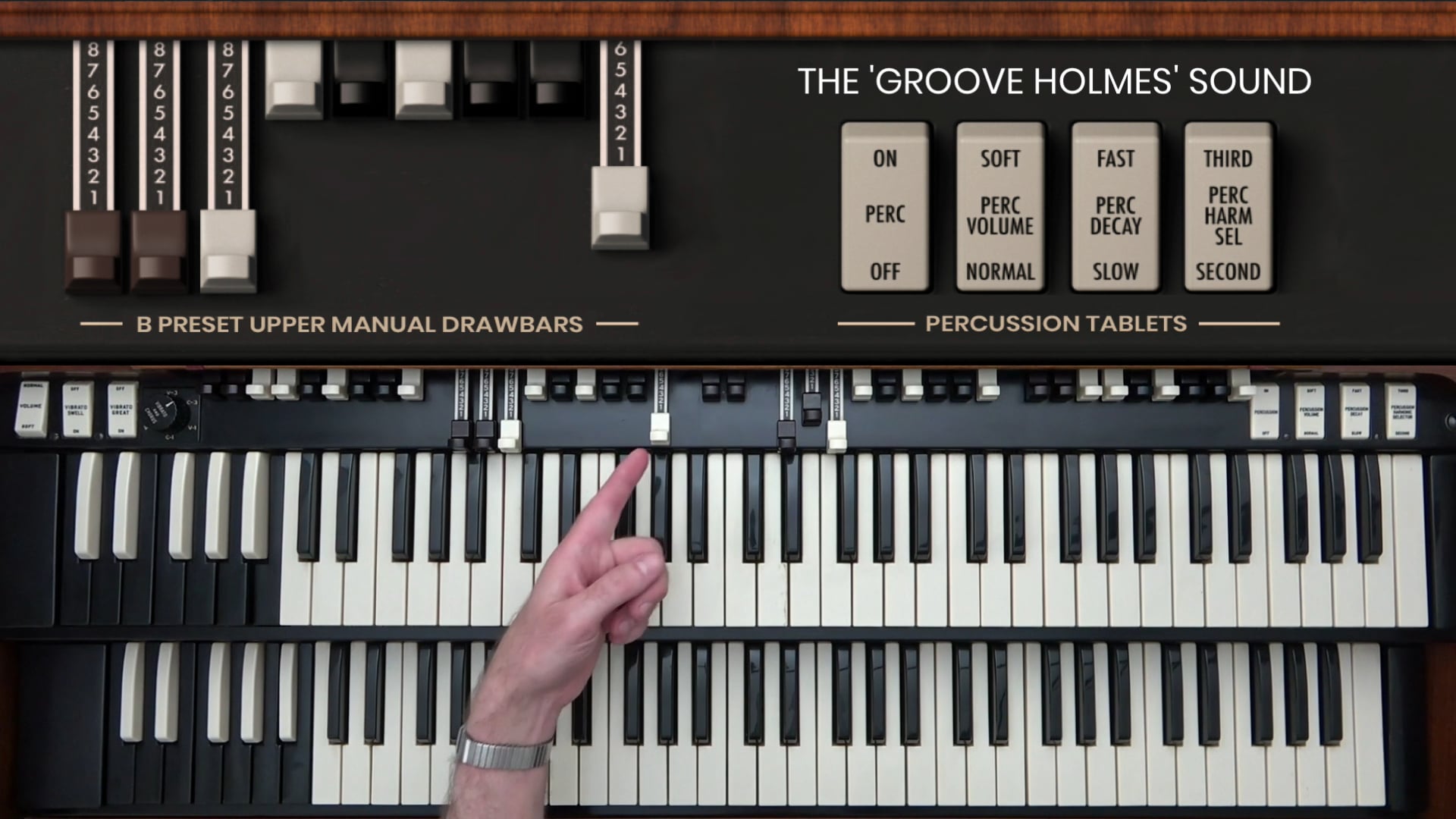 Hammond B3 Drawbars, Presets, Pedals, Percussion, & Chorus Explained