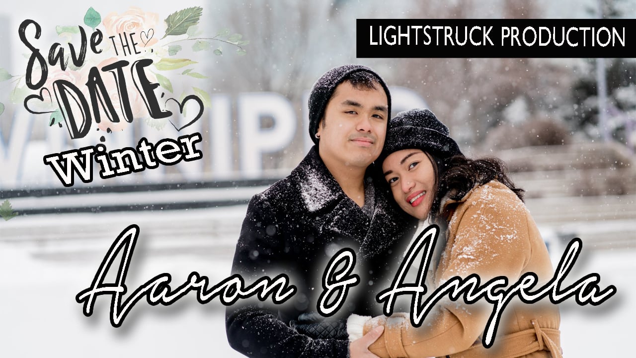 Aaron + Angela (Save the date) Winter