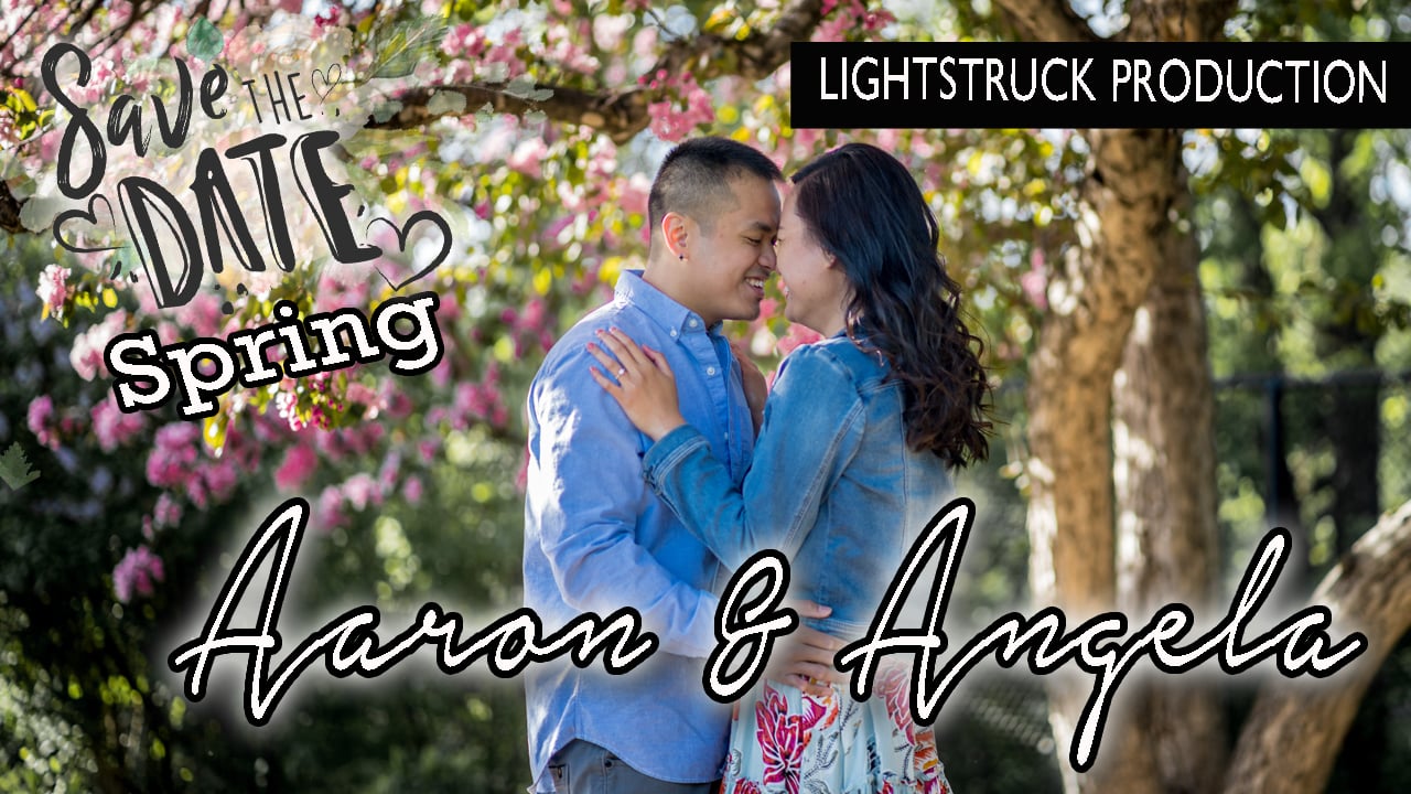 Aaron +Angela (Save the date) Spring