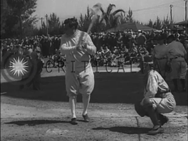 Lou Gehrig, Joe McCarthy & Babe Ruth At Spring Training 1931