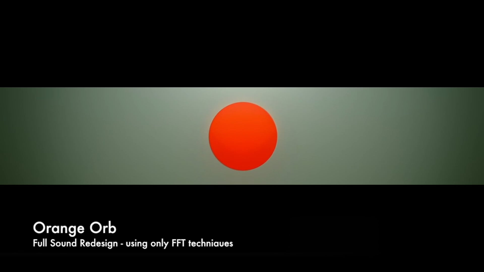 Orange Orb Sound Redesign