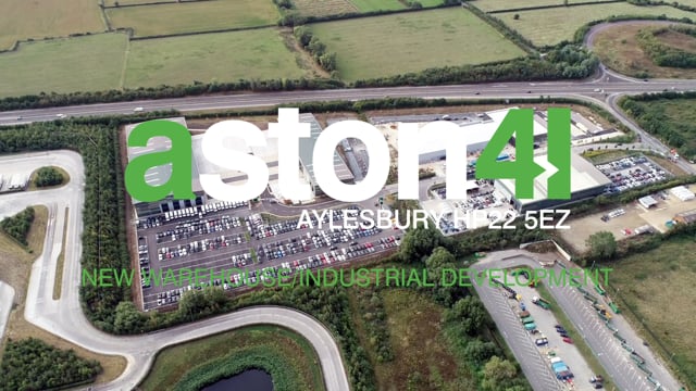 Aston 41 - Industrial Estate Development - Aerial filming