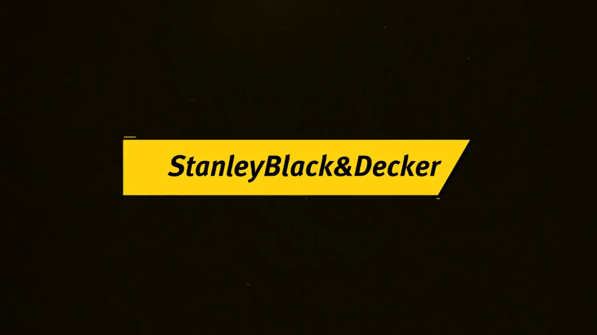 Stanley Black&Decker One Tool Advertisement Video